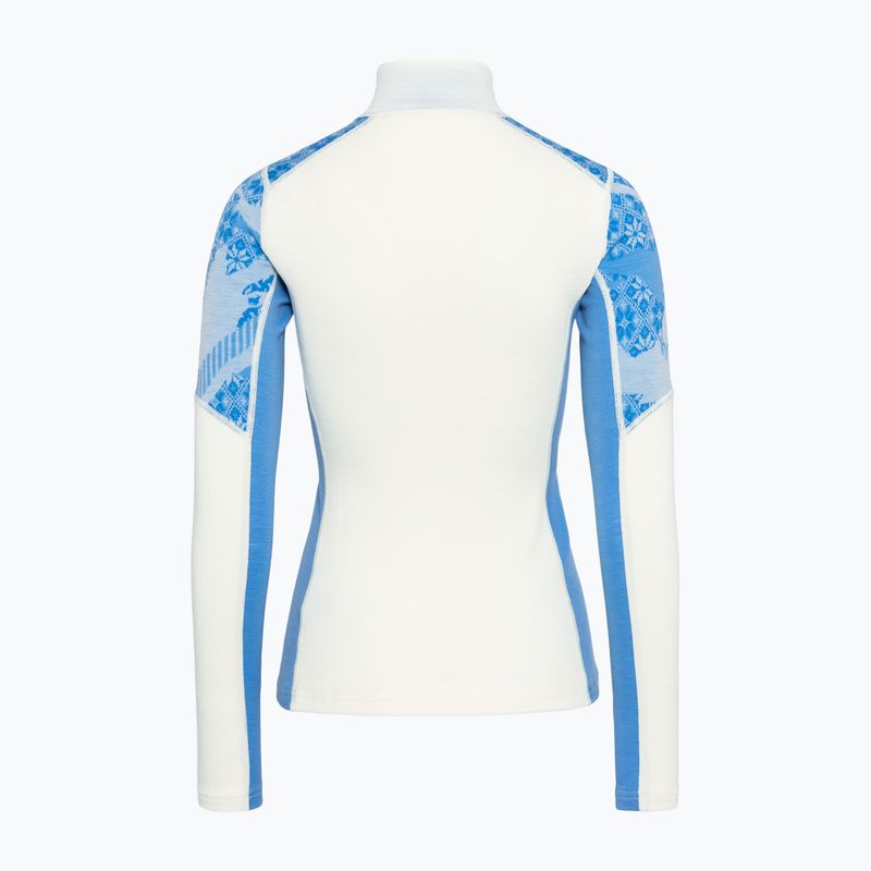 Felpa termica donna KARI TRAA Olea Half Zip ocean 6