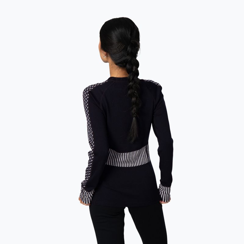 Felpa termica donna KARI TRAA Ines black 3