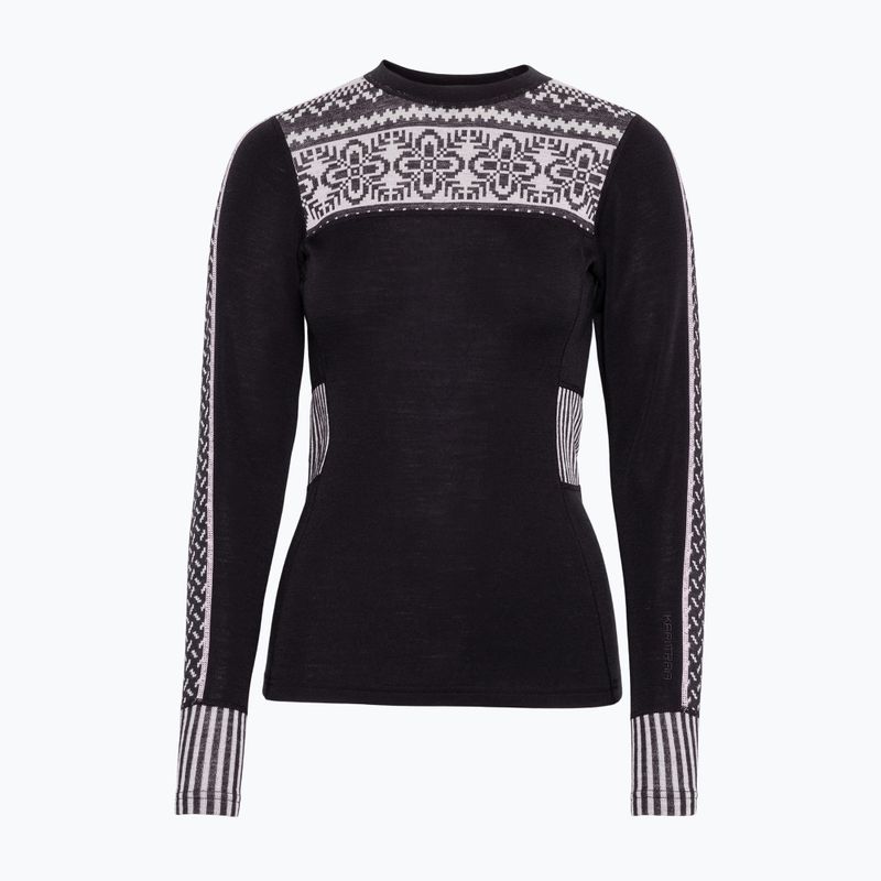 Felpa termica donna KARI TRAA Ines black 4