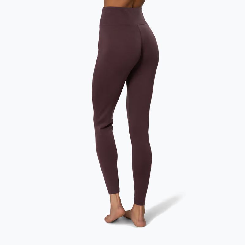 Pantaloni termici da donna KARI TRAA Ines cocoa powder 3