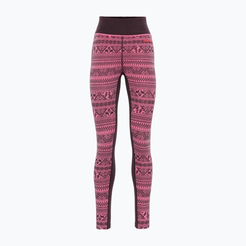 Pantaloni termici da donna KARI TRAA Tale cocoa powder 6