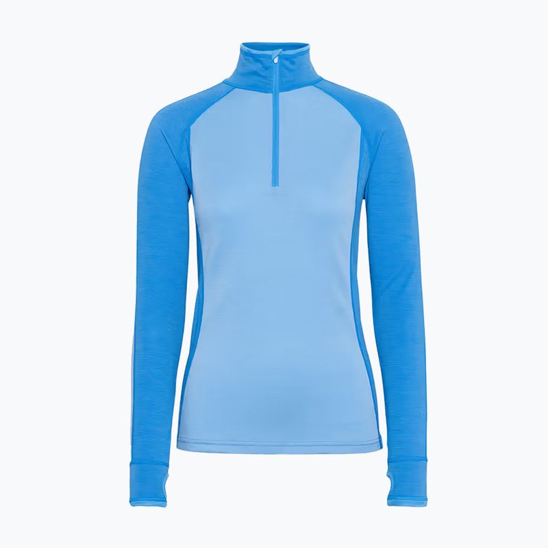 Felpa termica donna KARI TRAA Mila Half Zip ocean 6