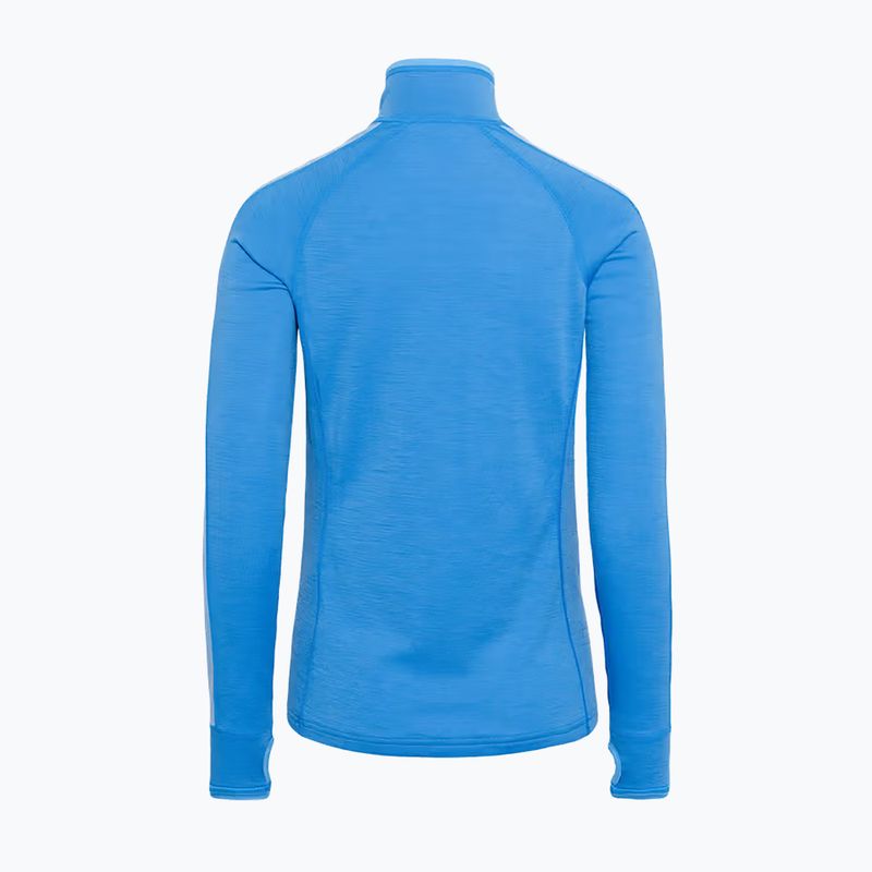 Felpa termica donna KARI TRAA Mila Half Zip ocean 7