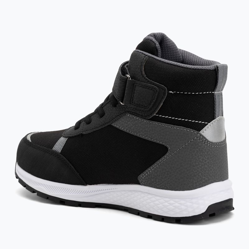 Viking Footwear Equip Warm Waterproof 1V stivali da neve per bambini nero/grigio 3