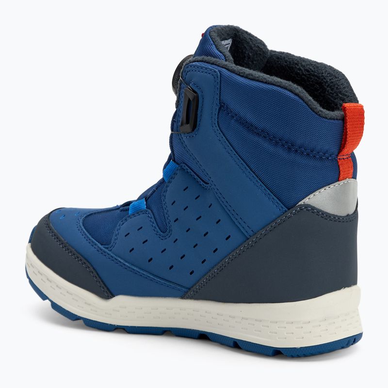 Stivali da neve Viking Espo Warm Waterproof BOA blu/ruggine per bambini 3
