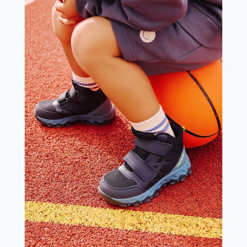 Scarpe per bambini Viking Footwear Track Mid 2V Impermeabili navy/demin 9