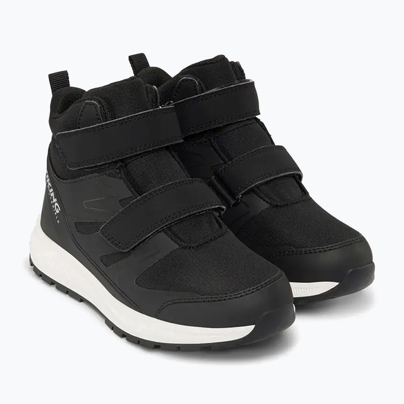 Scarpe per bambini Viking Footwear Equip Mid 2V Impermeabili nere 10
