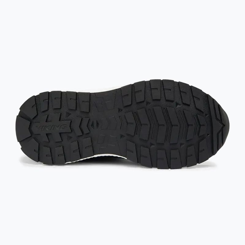 Scarpe per bambini Viking Footwear Equip Mid 2V Impermeabili nere 11