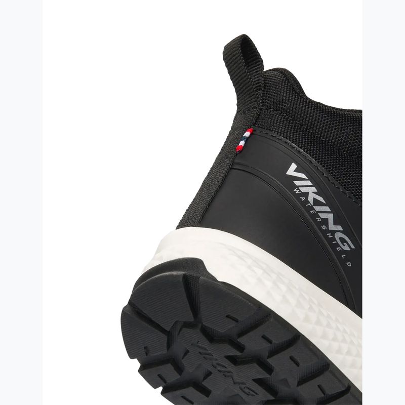 Scarpe per bambini Viking Footwear Equip Mid 2V Impermeabili nere 13