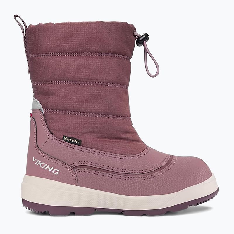 Viking Toasty Pull-On Warm GTX stivali da neve per bambini antiquerose 9