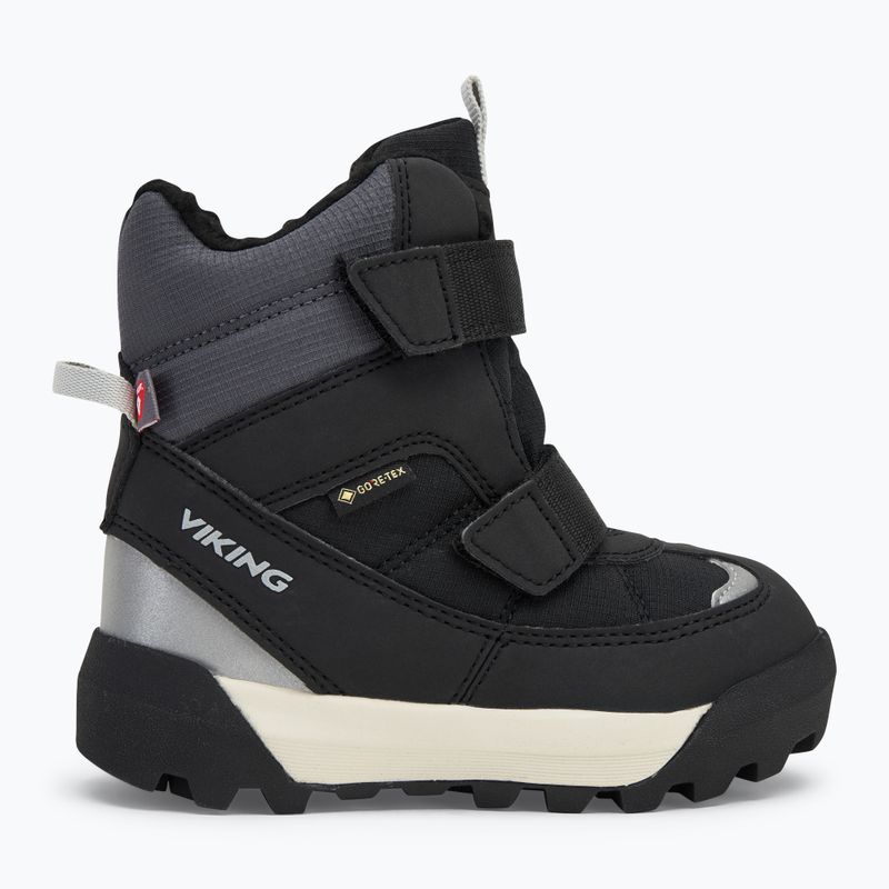 Stivali da neve Viking Expower Warm GTX 2V per bambini, nero 2