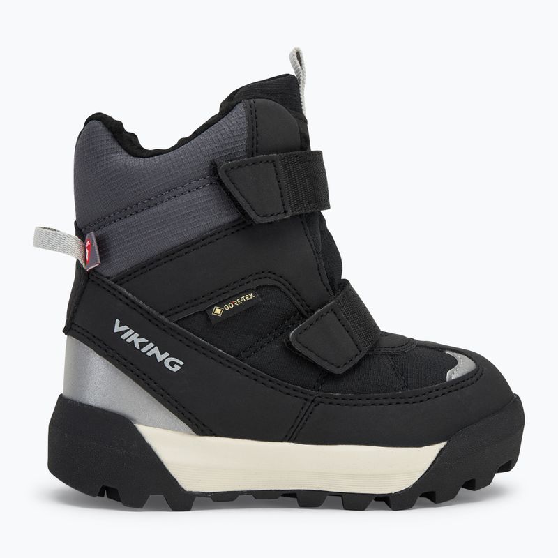 Stivali da neve Viking Footwear Expower Warm GTX 2V per bambini, nero 2