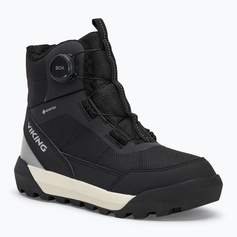 Viking Expower Warm GTX BOA stivali da neve per bambini nero