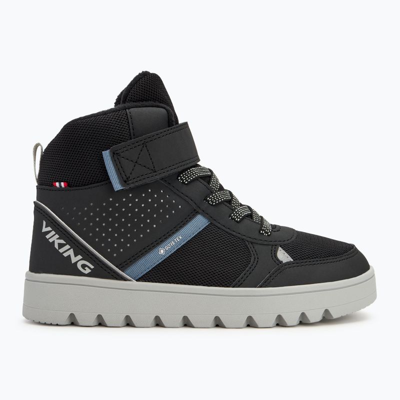 Scarpe Viking Footwear Fleek Warm GTX 1V nero/carbone da bambino 2