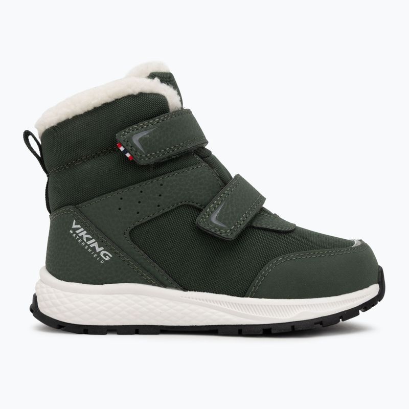 Viking Footwear Equip Warm Waterproof 2V pino/nero stivali da neve per bambini 2