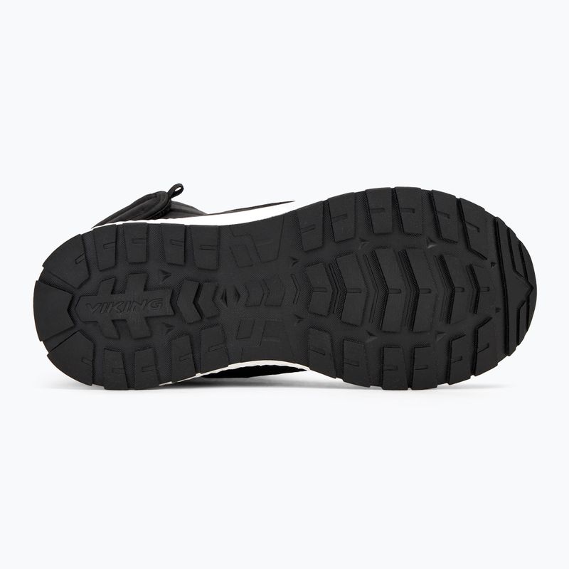 Viking Footwear Equip Caldo impermeabile 1V Pull On Scarpe da neve per bambini nero 4