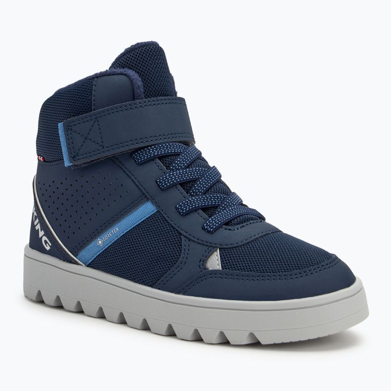 Scarpone da bambino Viking Fleek Warm GTX 1V navy/denim