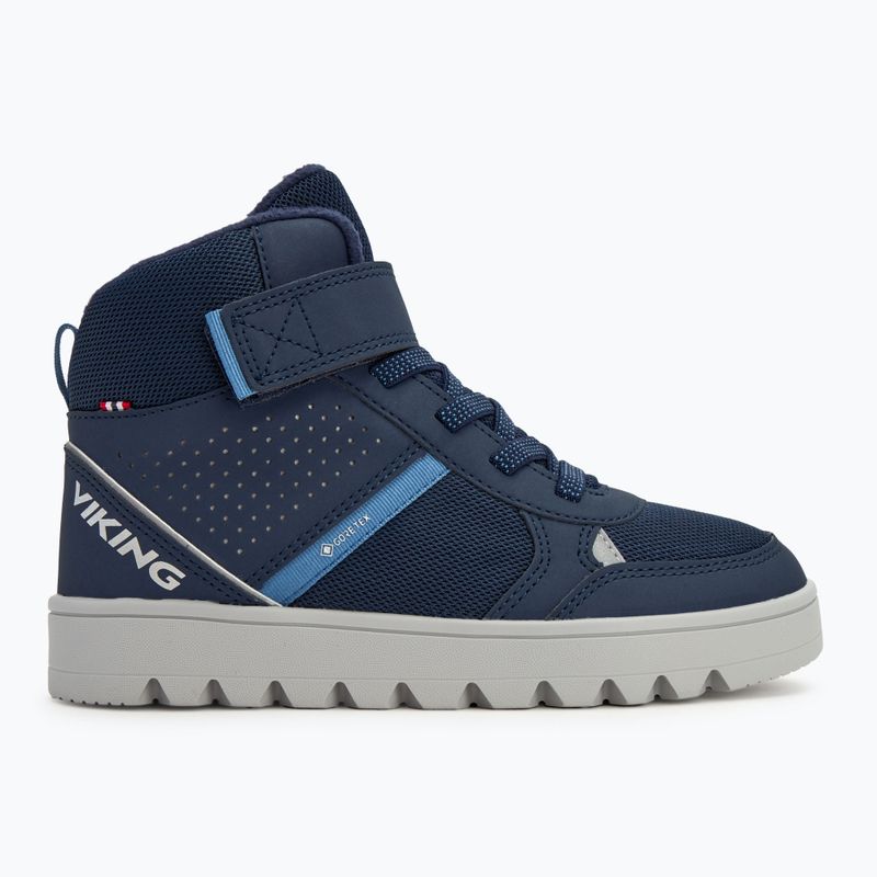 Scarpone da bambino Viking Fleek Warm GTX 1V navy/denim 2