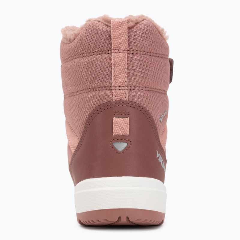 Stivali da neve Viking Footwear Play Reflex Warm GTX 2V rosa / rosa chiaro per bambini 6