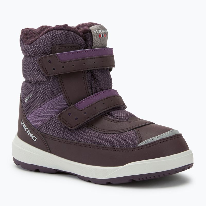 Scarpe da neve Viking Play Reflex Warm GTX 2V uva/viola per bambini