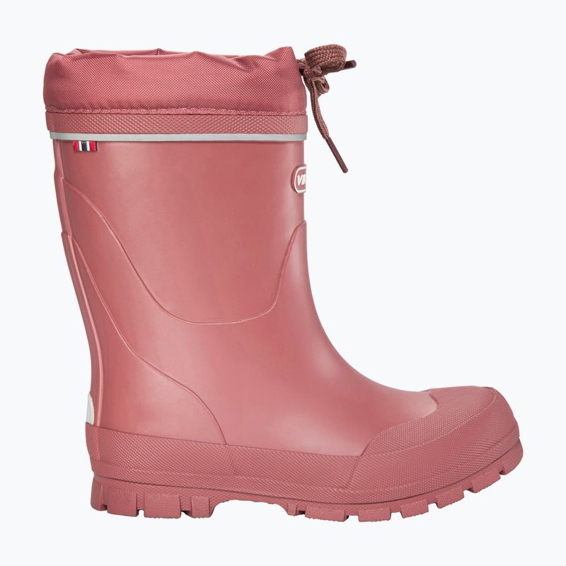 Stivali di gomma per bambini Viking Footwear Jolly Warm pink 2