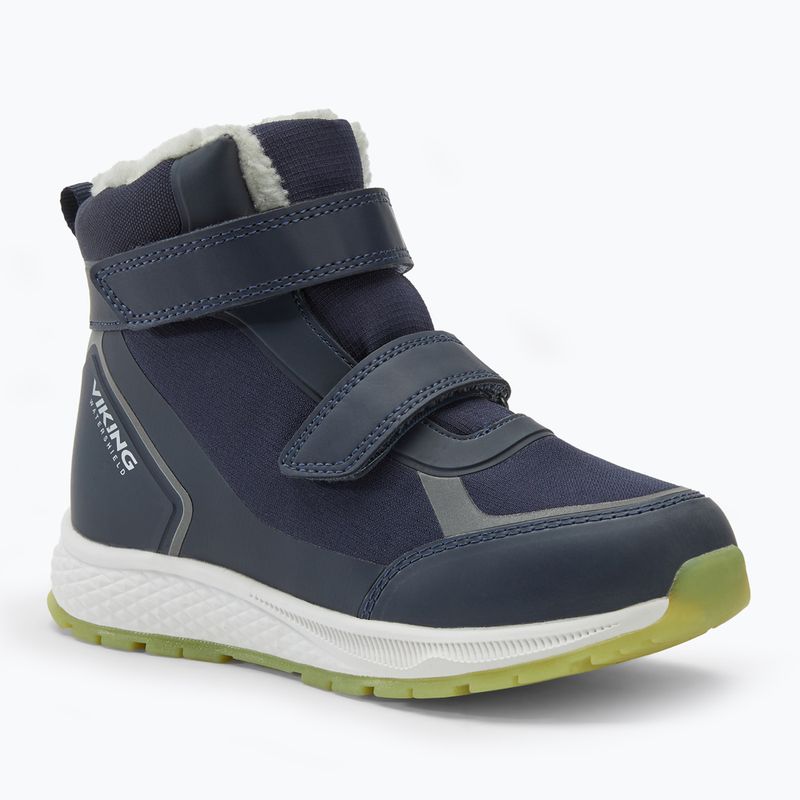 Viking Footwear Equip Glow Warm WP 2V navy stivali da neve per bambini