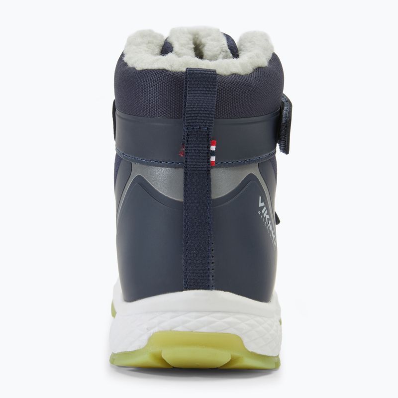 Viking Footwear Equip Glow Warm WP 2V navy stivali da neve per bambini 6