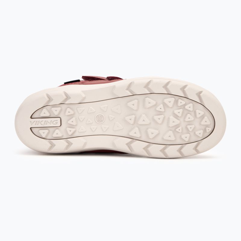 Scarpe da neve per bambini Viking Footwear Fun Warm GTX 2V rosa scuro 4