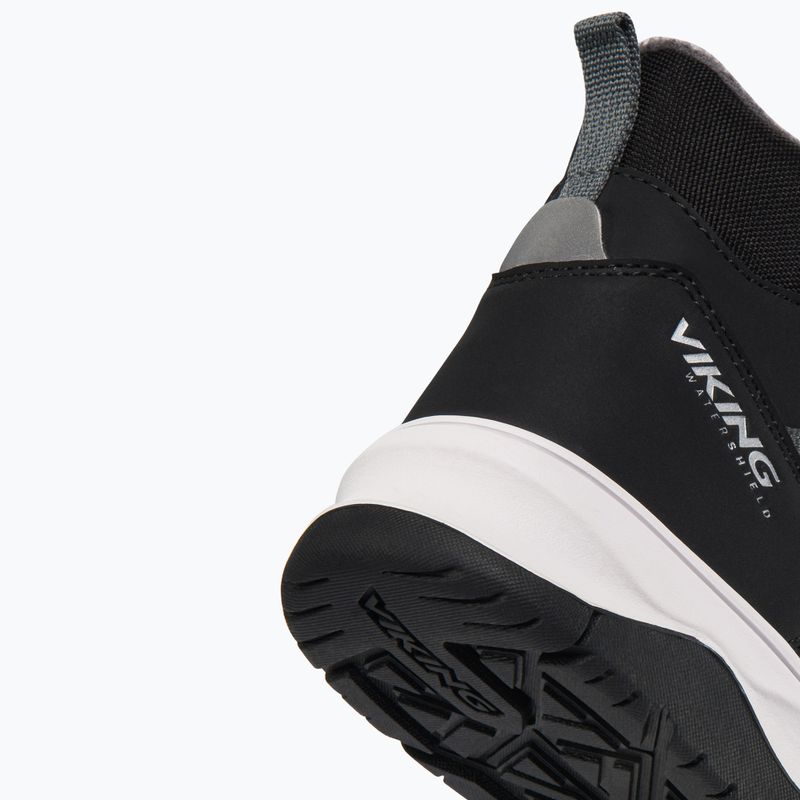 Scarpe da bambino Viking Footwear Squad Warm Waterproof 1V nero 8