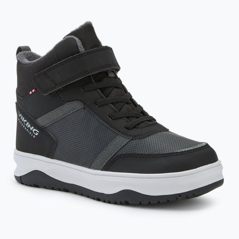 Scarpe da bambino Viking Squad Warm Waterproof 1V nero