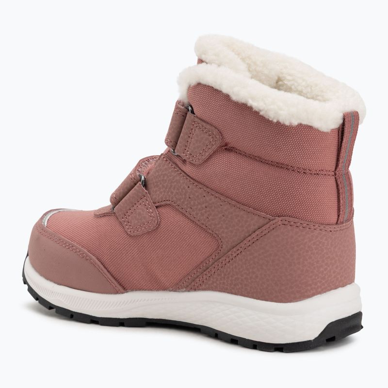 Viking Footwear Equip Caldo impermeabile 2V rosa stivali da neve per bambini 3