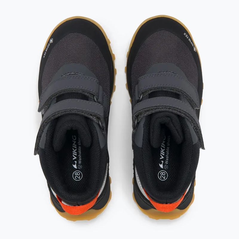 Scarpe per bambini Viking Footwear Expower Mid 2V Gore-Tex nere 5