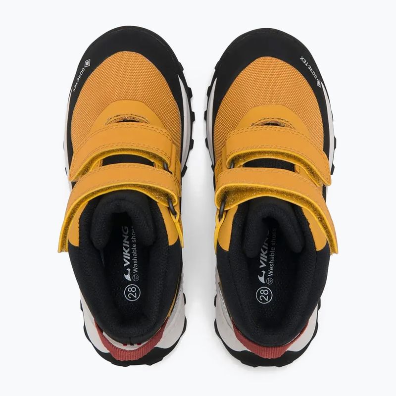 Scarpe per bambini Viking Footwear Expower Mid 2V Gore-Tex senape 5