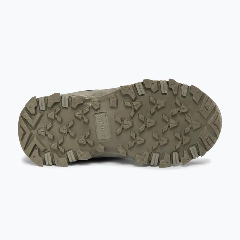 Scarpe per bambini Viking Track Mid 2V Waterproot olive 4