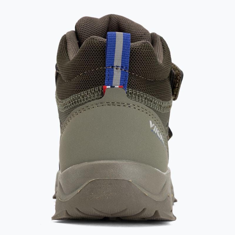 Scarpe per bambini Viking Track Mid 2V Waterproot olive 6