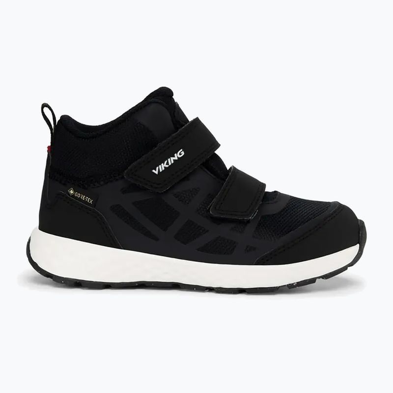Scarpe per bambini Viking Footwear Veme Reflex Mid 2V Gore-Tex nero/bianco 8