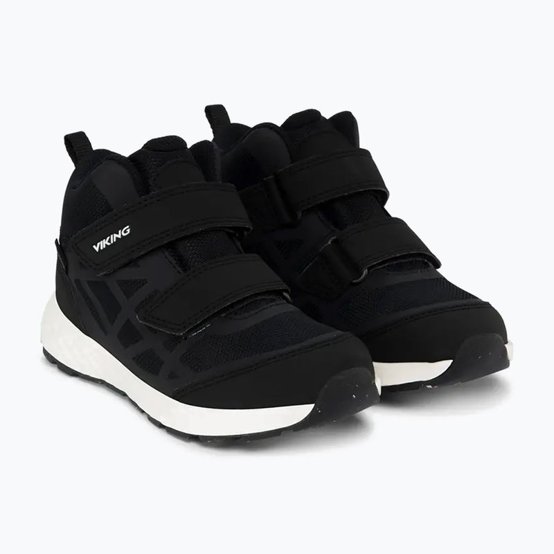 Scarpe per bambini Viking Footwear Veme Reflex Mid 2V Gore-Tex nero/bianco 10