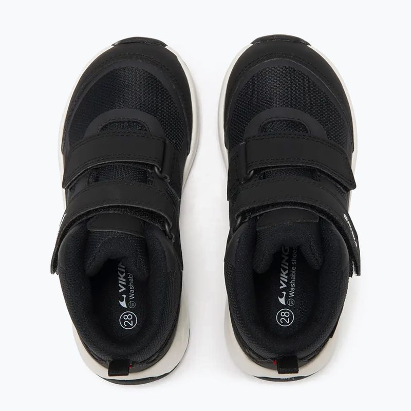 Scarpe per bambini Viking Footwear Veme Reflex Mid 2V Gore-Tex nero/bianco 12