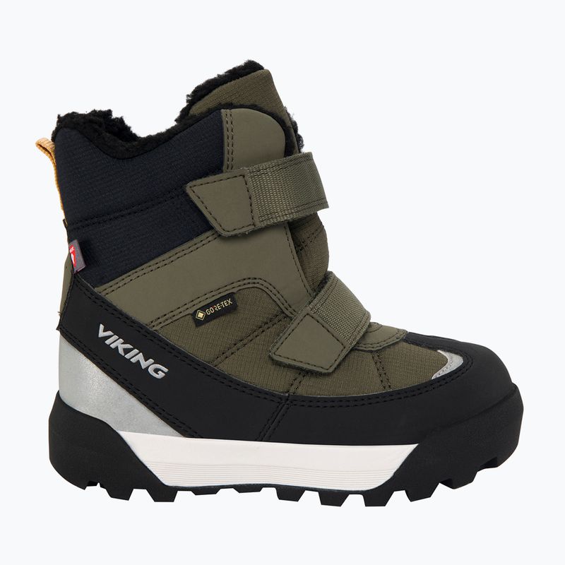 Scarponcini da bambino Viking Expower Warm GTX 2V oliva