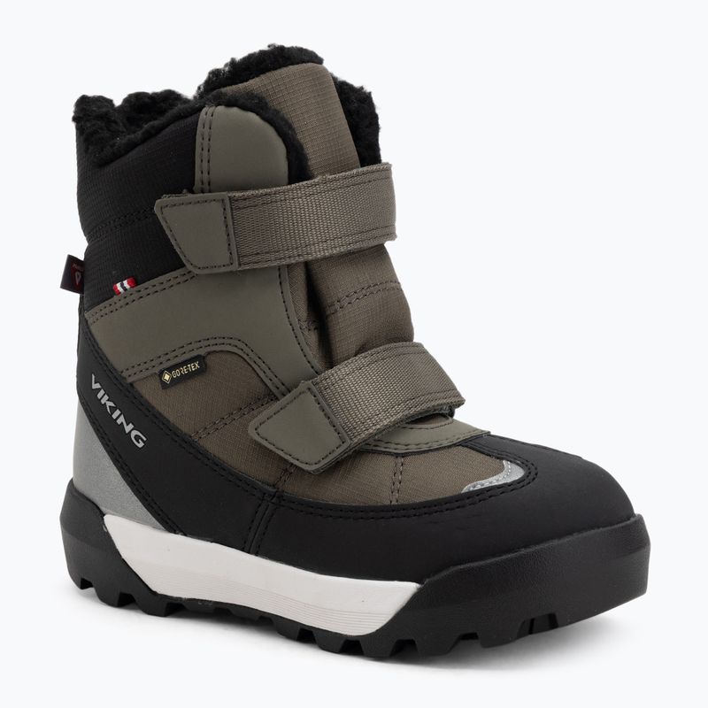 Scarponcini da bambino Viking Footwear Expower Warm GTX 2V oliva