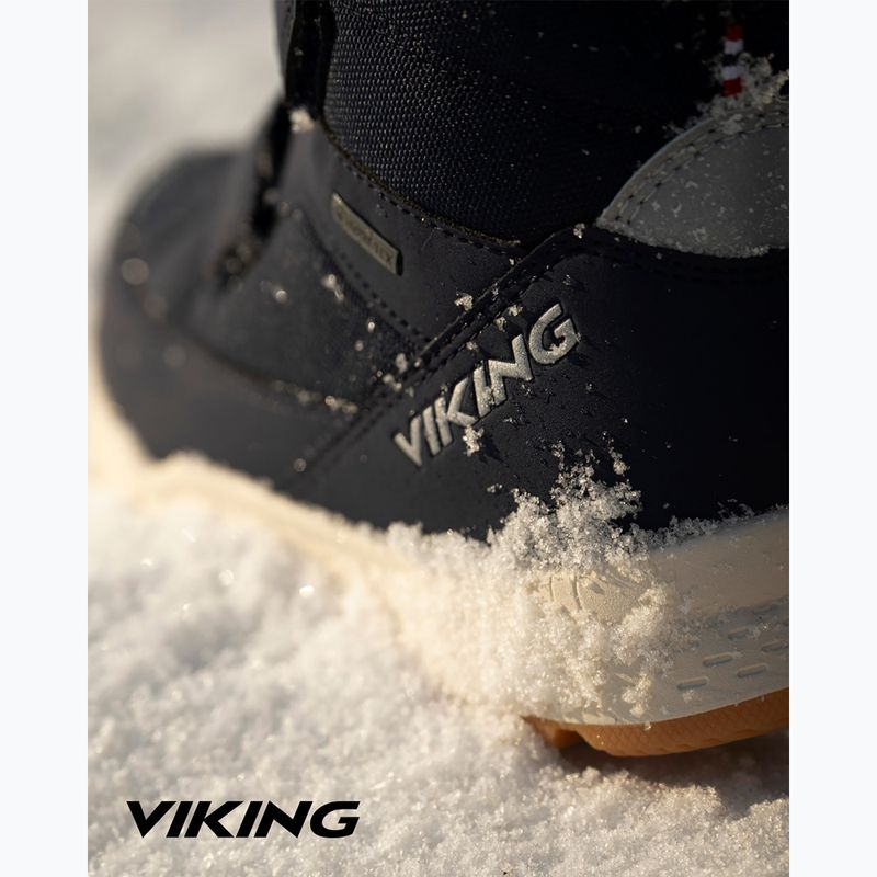 Viking Footwear Espo Warm GTX 2V stivali da neve per bambini navy 15
