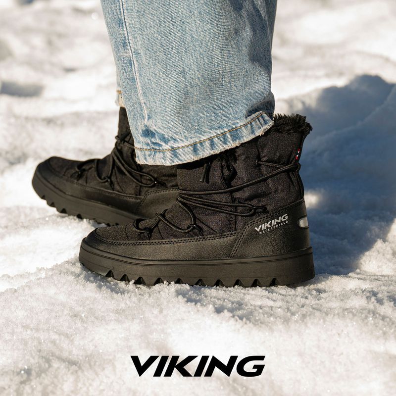 Viking Footwear Snowflake Warm Waterproof SL nero 9