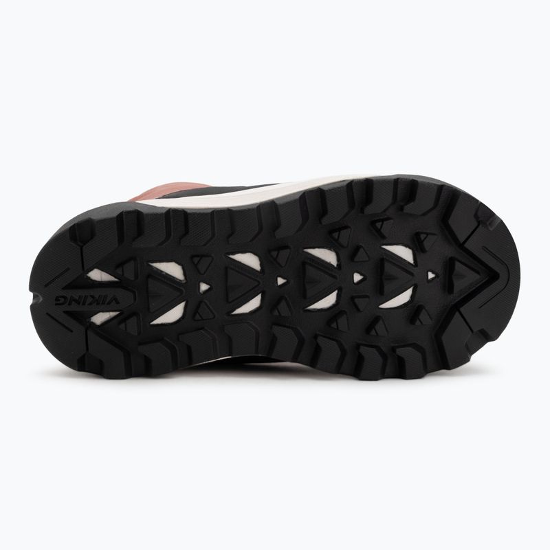 Scarponcini da bambino Viking Footwear Expower Warm GTX Pull On rosa 4