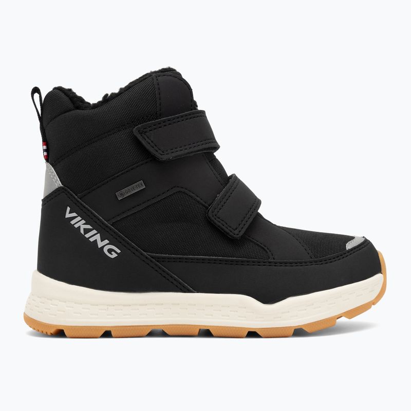 Stivali da neve Viking Footwear Espo Warm GTX 2V per bambini, nero 2