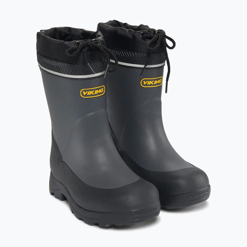 Stivali di gomma per bambini Viking Footwear Storm Warm black 3