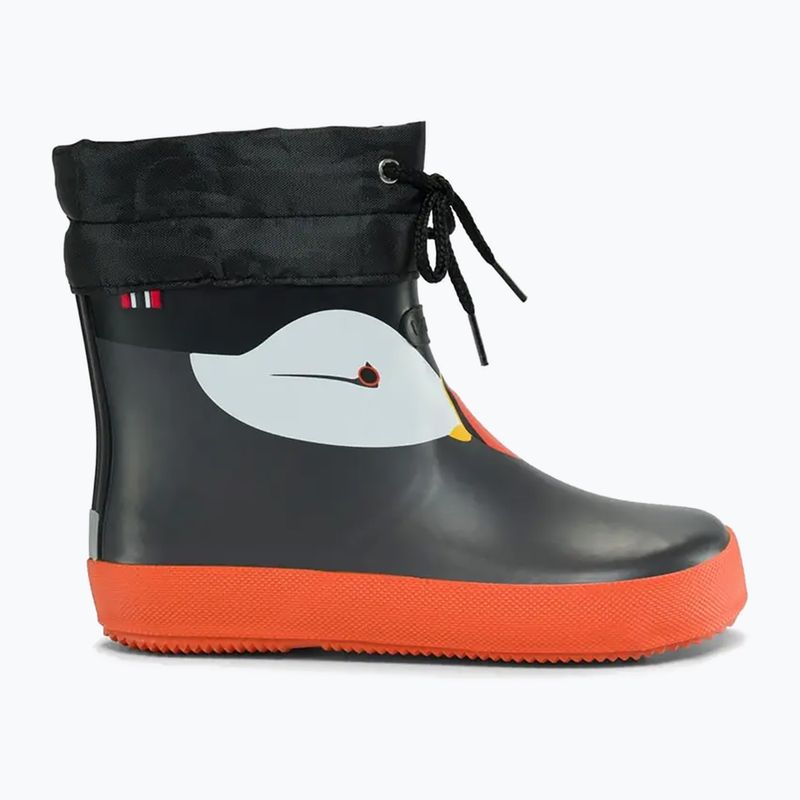Stivali per bambini Viking Footwear Alv Barefoot Paw Print neri 8