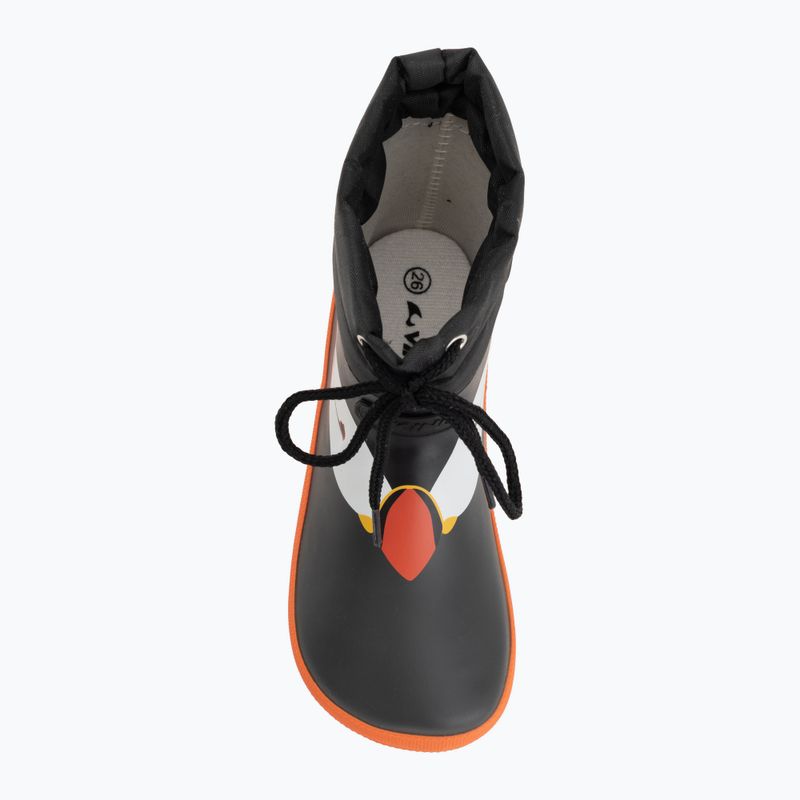 Stivali per bambini Viking Footwear Alv Barefoot Paw Print neri 5