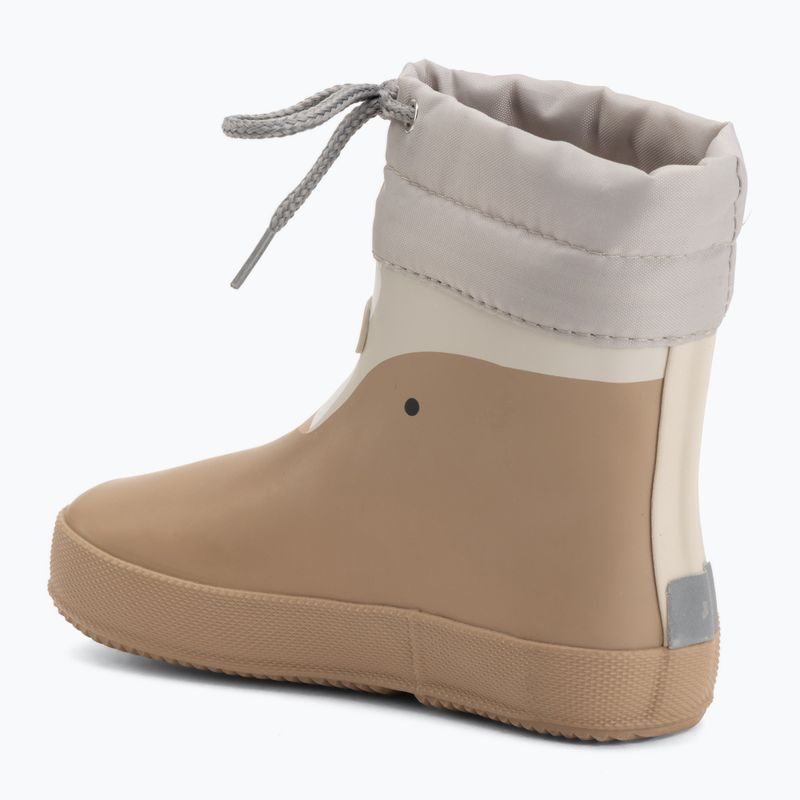 Stivali per bambini Viking Footwear Alv Barefoot Paw Print beige 3