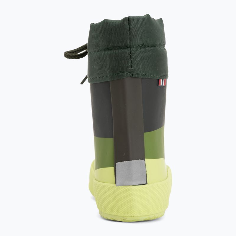Stivali per bambini Viking Footwear Alv Barefoot Paw Print verde chiaro/verde 6