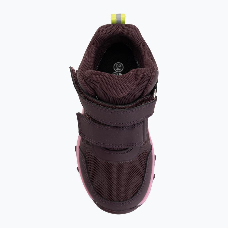 Scarpe per bambini Viking Track Mid 2V Waterproof plum/multi 5